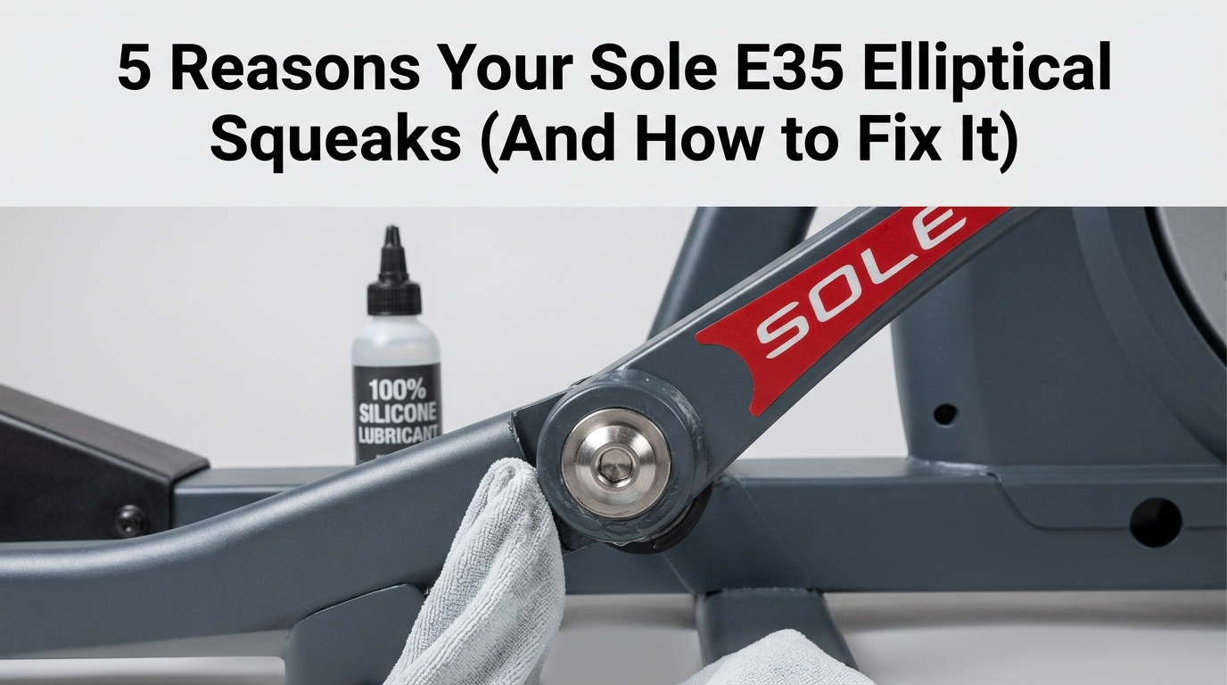 Image: 5 Reasons Your Sole E35 Elliptical is Squeaking (And How to Fix It)