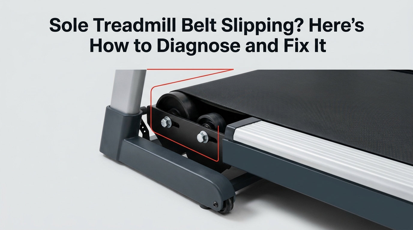 Sole Treadmill Belt Slipping? Here's How to Diagnose and Fix It